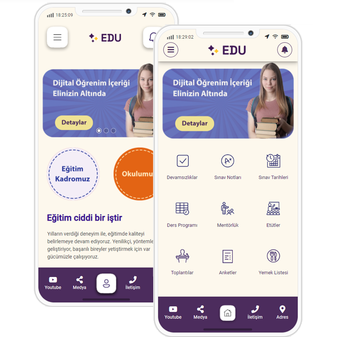 Edu Mobil App, School App
